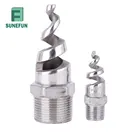 Cleaning Dust High-quality 304 Stainless Steel Spiral Nozzle Apply Industrial Cleaning And Cooling Dust
