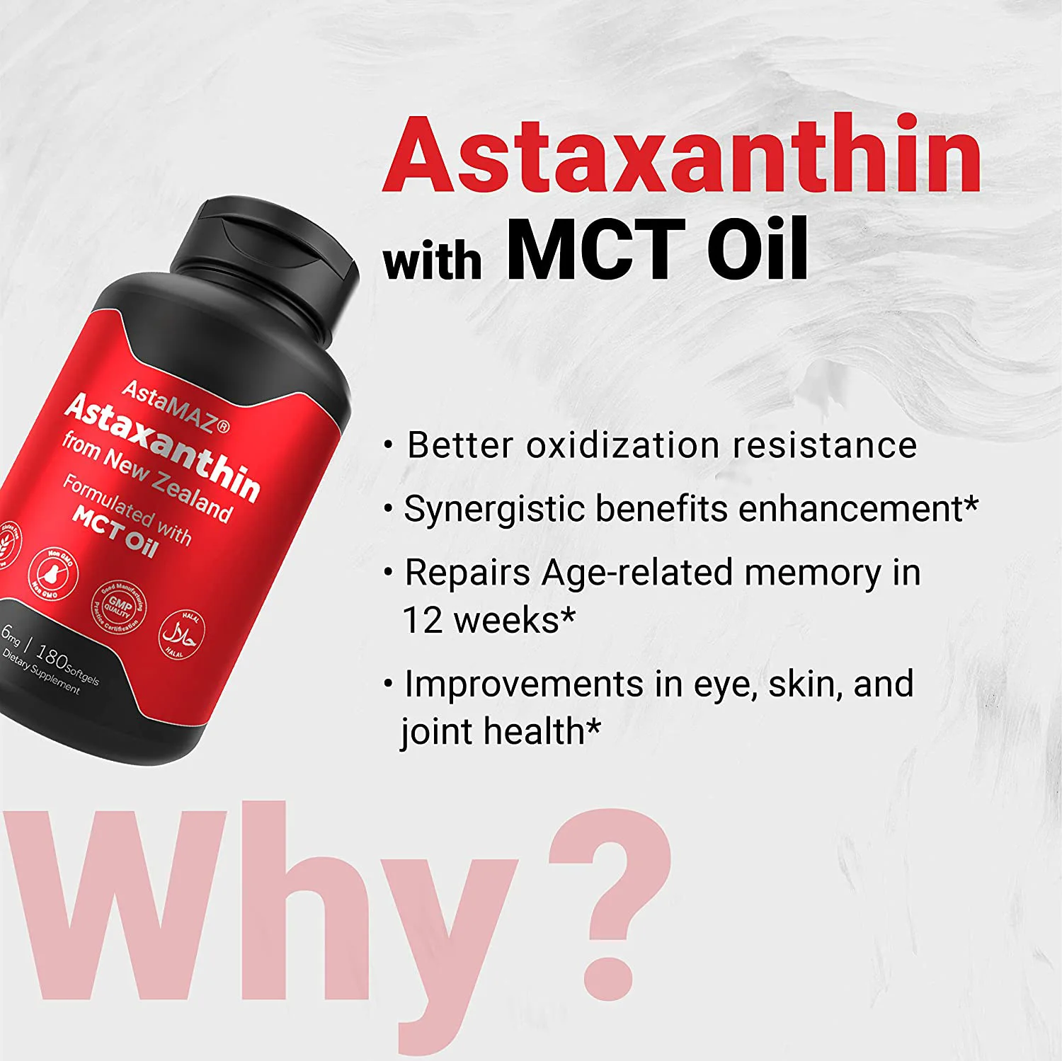 Oem Skin Whitening Astaxanthin Dietary Supplements 12mg Astaxanthin Softge Capsules Buy
