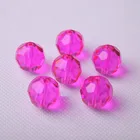 Crystal Beads 14mm Crystal Glass Loose Beads 32 Surface Spherical Shape Glass Beads For Beaded Accessories