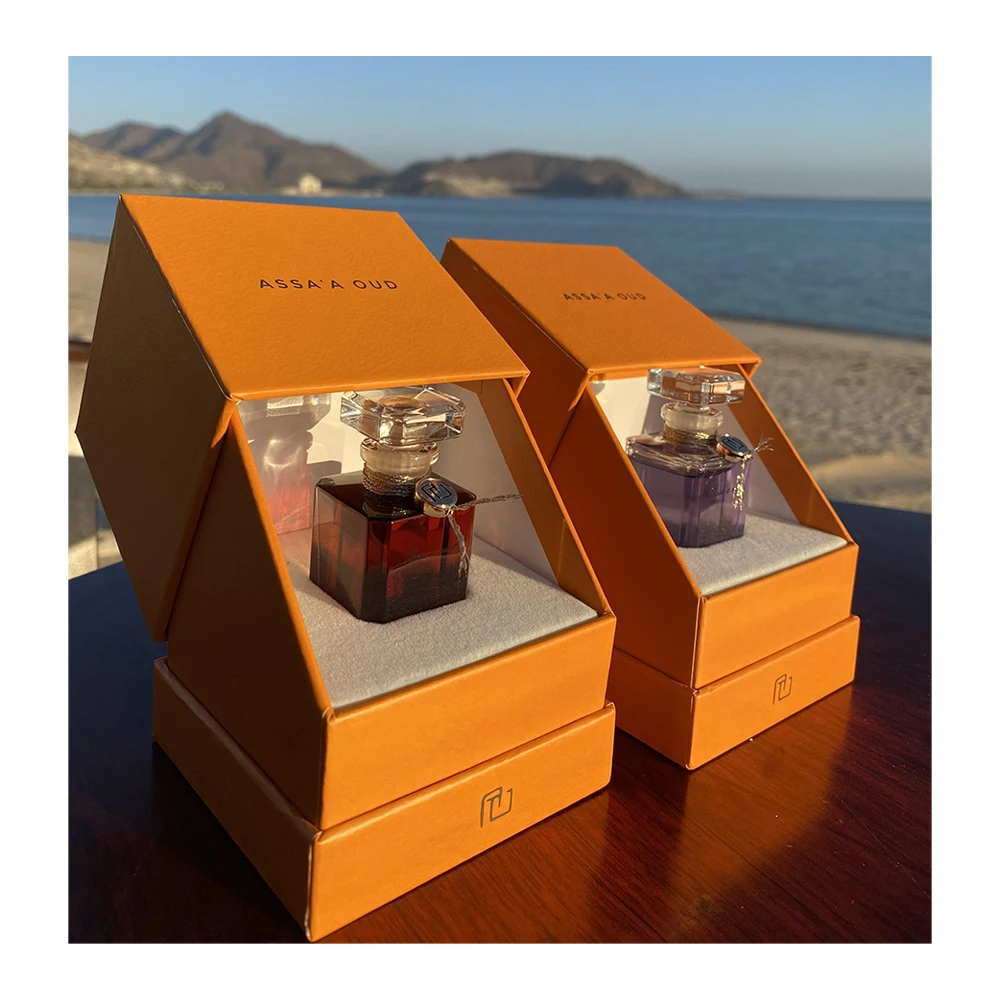 luxury girls perfume box custom printed kraft paper packaging promotional gift case with eco friendly design-2