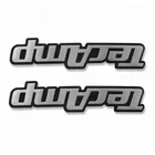 Adhesive Nameplate Factory Free Sample Custom Self Adhesive Metal Printed Logo Label Aluminum Nameplates