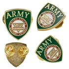 Metal Badge China Factory Wholesale Badges Military Logo Soft Enamel Custom Metal Lapel Pin Badge