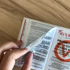 Adhesive Sticker Wockhardt Labels Hi Tech Multi-layer Folding Adhesive Label Sticker
