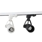 Track Light Tracking Lights Factory Custom Aluminum Black White Led Track Light For Showroom Galleries Hotel Home Masket