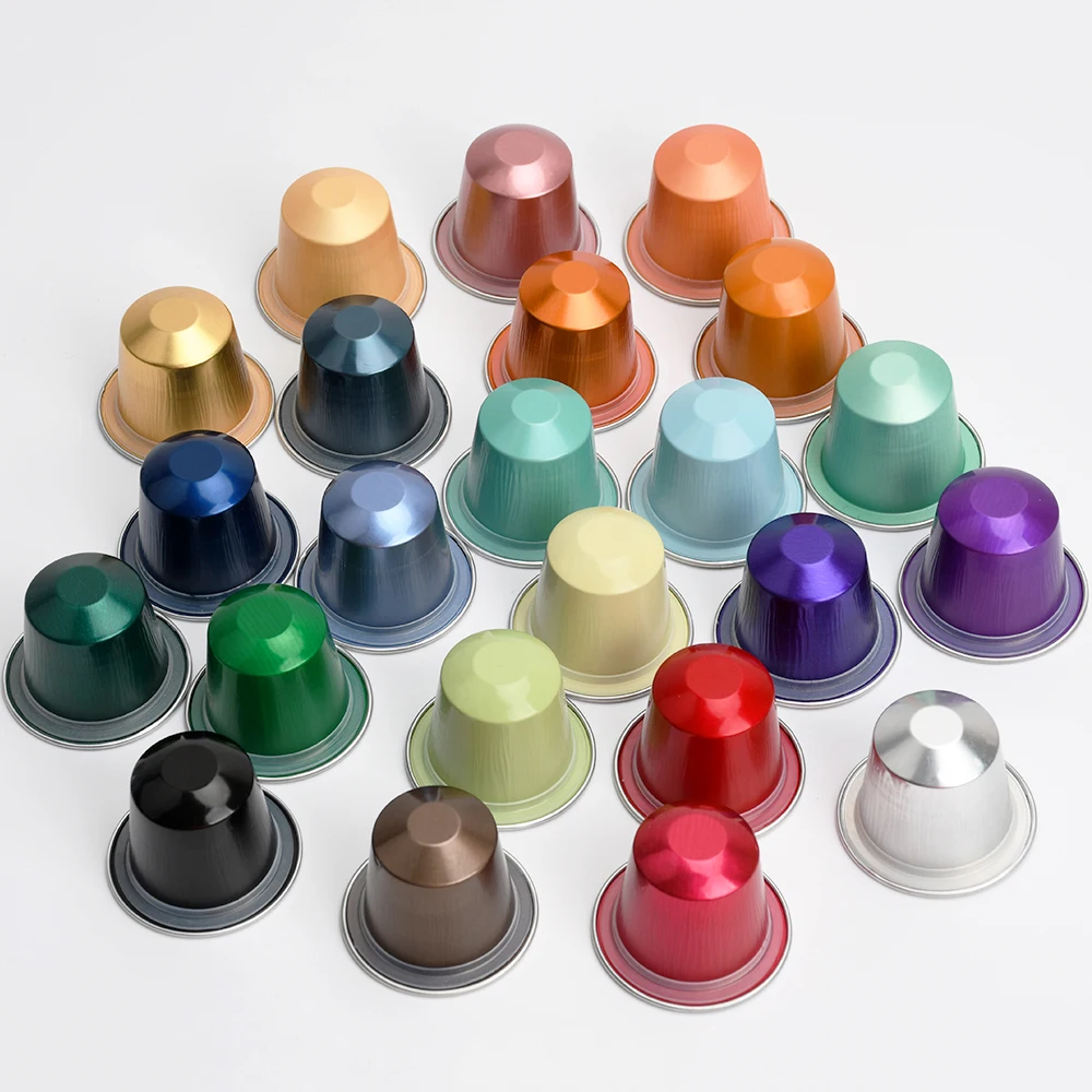 vertaling Riet Prestatie Empty Portable 37mm Nespresso Coffee Capsule With Common Foil Lids And Self  Adhesive Foil Lid - Buy 37mm Nespresso Coffee Capsule,37mm Disposable  Nespresso Aluminum Foil Coffee Capsule With Sealing Lids,Eco-friendly  Disposable Green