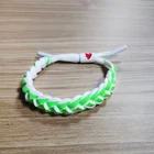 Bracelets Sport Jewelry Basketball Star Name Custom Print Reflective Wristband Braided Rope Shoelace Bracelets