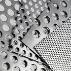 Perforated Free Sample Service Punching Dura Fence Decking Speaker Grill Mesh Metal 0.8mm Perforated Metal Sheet