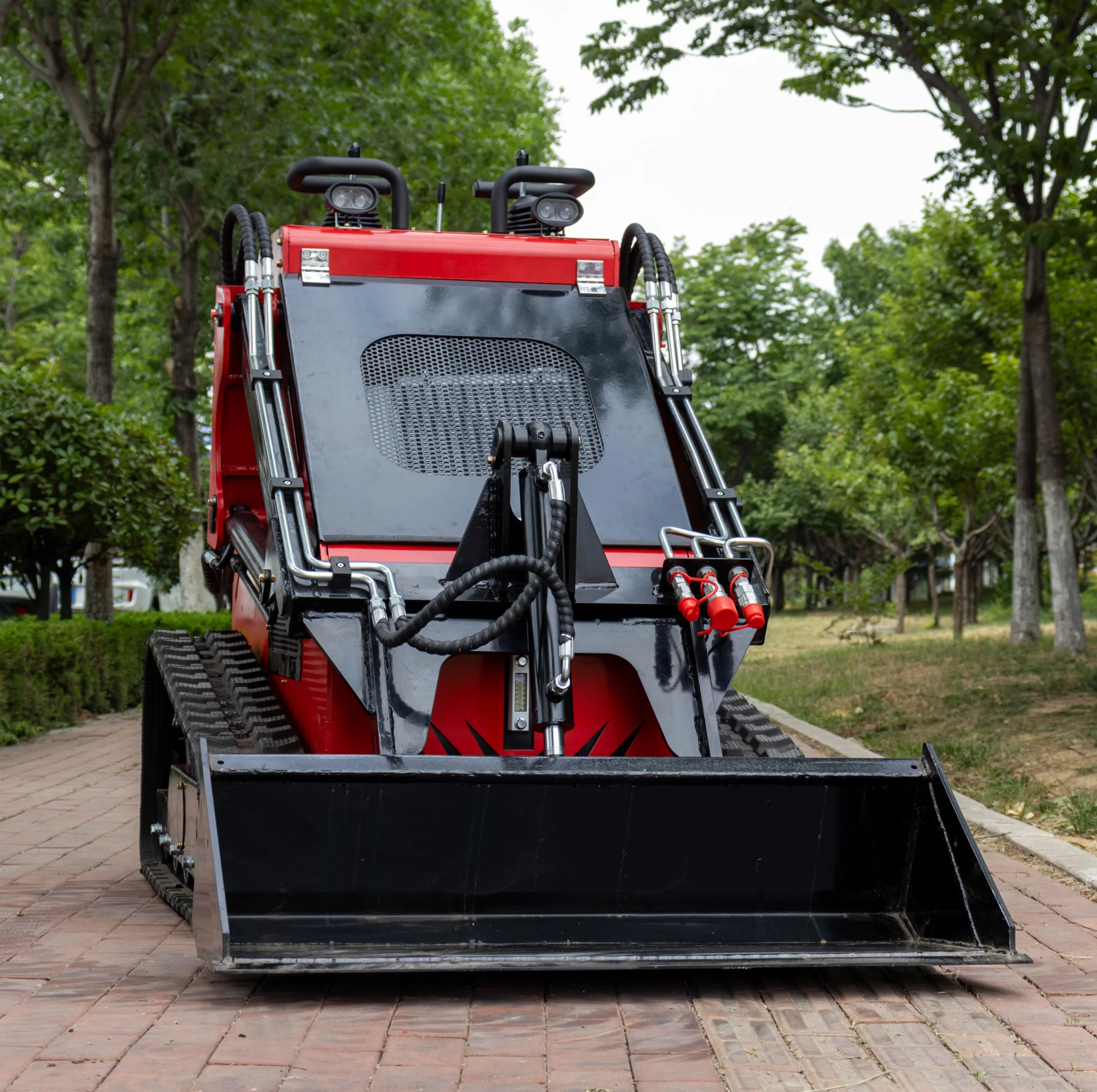 product epa engine mini loader fast delivery cheap diesel front end loader track mini skid steer v1000 crawler eaton hydraulic pump-10