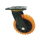 Inch Orange WBD Wholesale 4/5/6/8 Inch Heavy Duty Orange Polyurethane Caster Wheels
