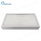 Pleated Hepa Panel Hepa Filter Customized Panel Paper Frame Pleated Air Purifier H13 HEPA Filter Replacement Parts