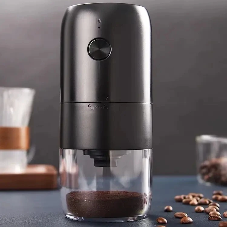 Wholesale Coffee Tool Electric Coffee Bean Grinder Machine USB Rechargeable Power Coffee Grinder