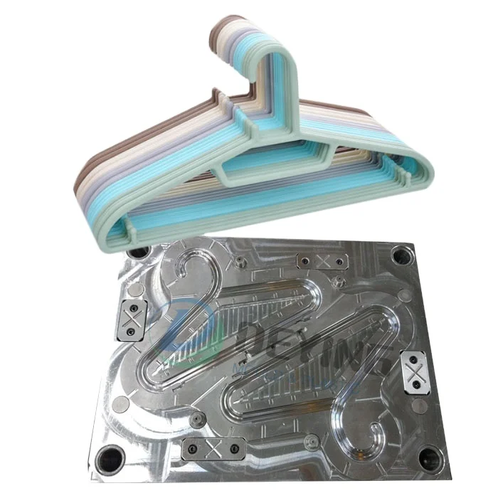 Folding Portable Plastic Injection Hanger Mould Plastic Cloth Hanger