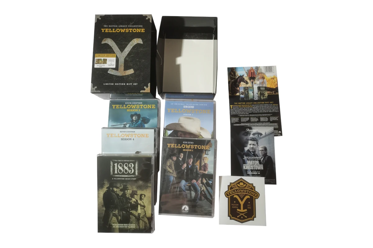 Yellowstone The Dutton Legacy Collection (included 1883) 21 Discs