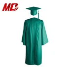 High Green School High School/university Matte Green Adult Gown And Cap
