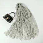 Color Shawl New Arrival Spring Summer Solid Color Shawl Women Scarf