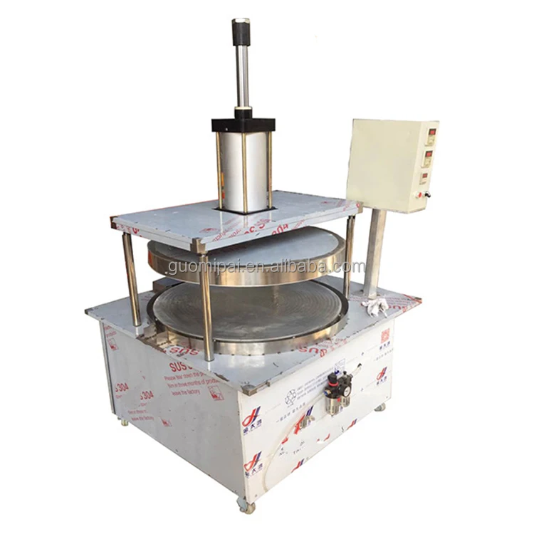 Electric Automatic Double Pancake Make Equipment / Crepe Maker Pancake Machine