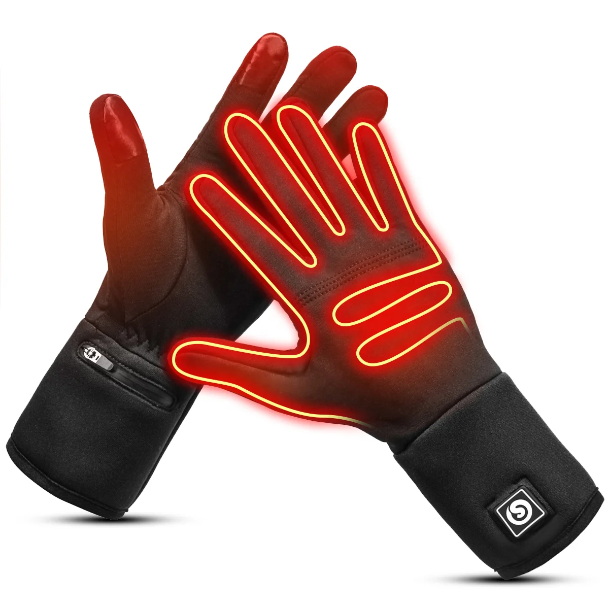 ladies electric heated gloves