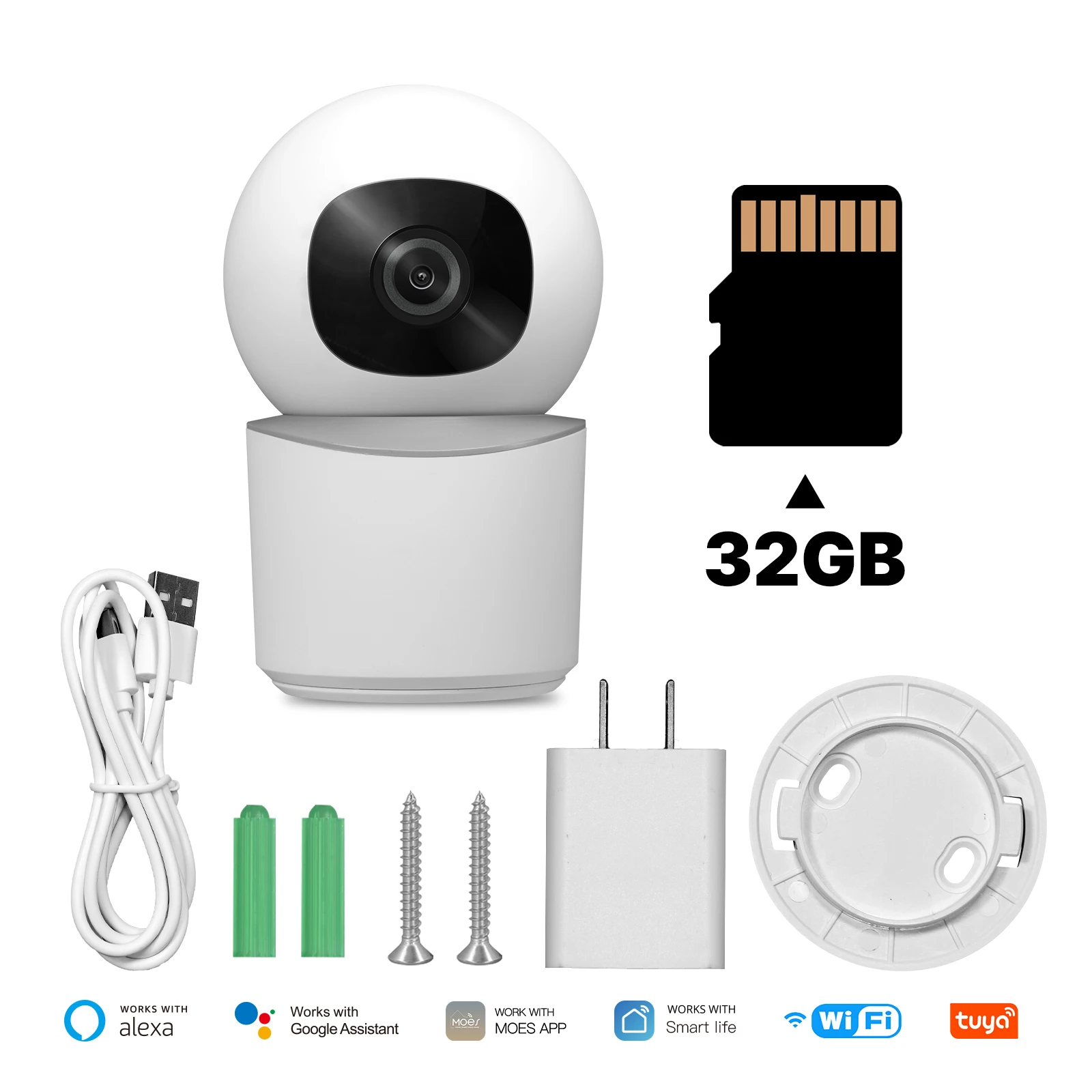 MOES 3MP WiFi Indoor Security Camera Kenya with Pan/Tilt, Motion Tracking and Night Vision 15 H402db58cc41a4e0794710d1fa15a8695z
