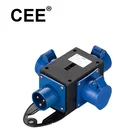 Adaptor 16a Plug And Socket CEE Plug Adaptor 250V Multiple Socket Industrial 16a 3 Pin Socket Adaptor