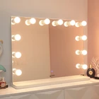 Lights Mirror Light Hollywood Touch Switch Desktop 12Pcs Led Bulbs Hollywood Lights Make Up Mirror