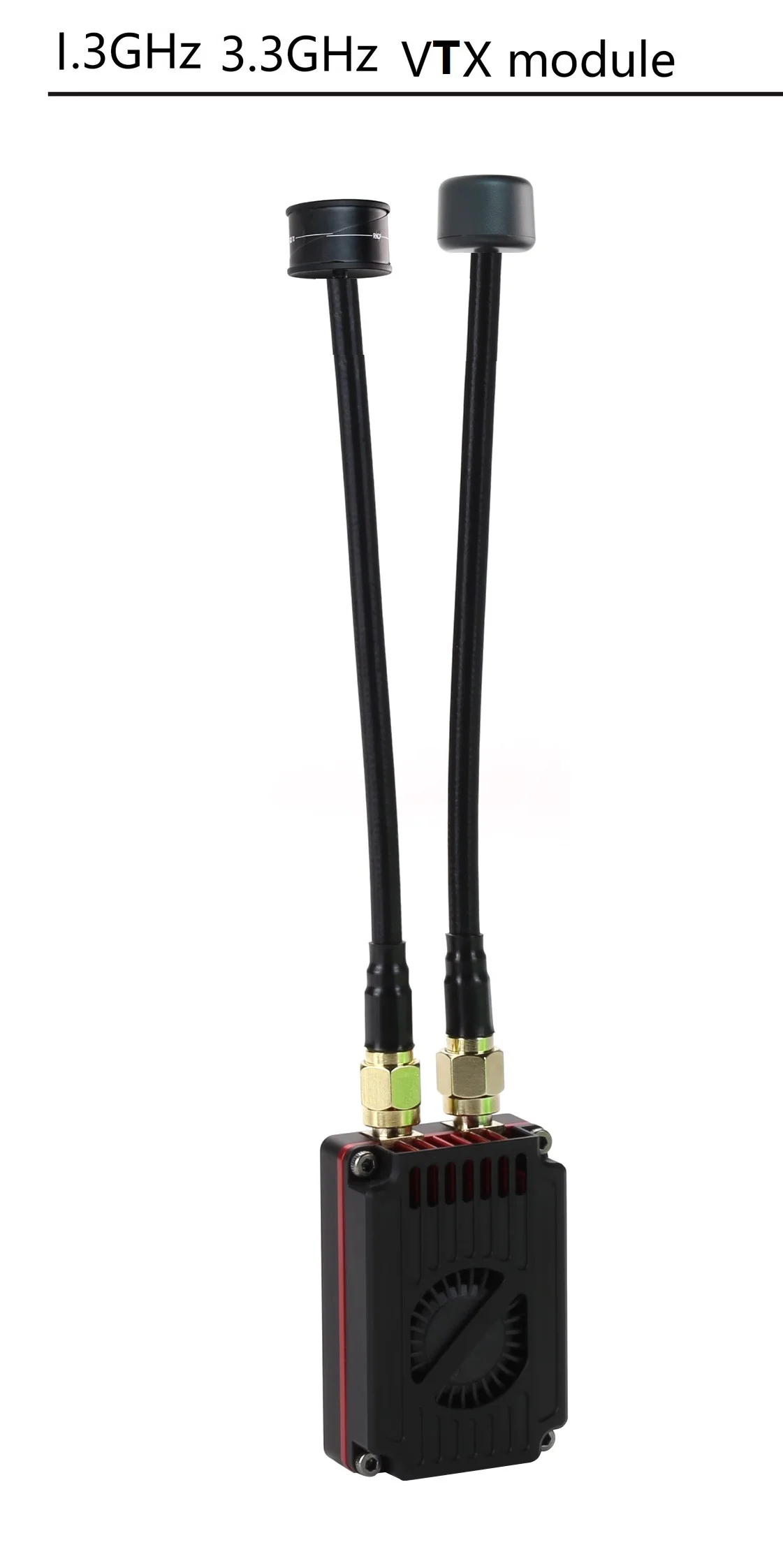 RushFPV 1.3G/3.3G 2.5W 4W dual frequency image transmission kit high power FPV flying simulator H40333f036e3f401a98da6f9aa2f8b51fD