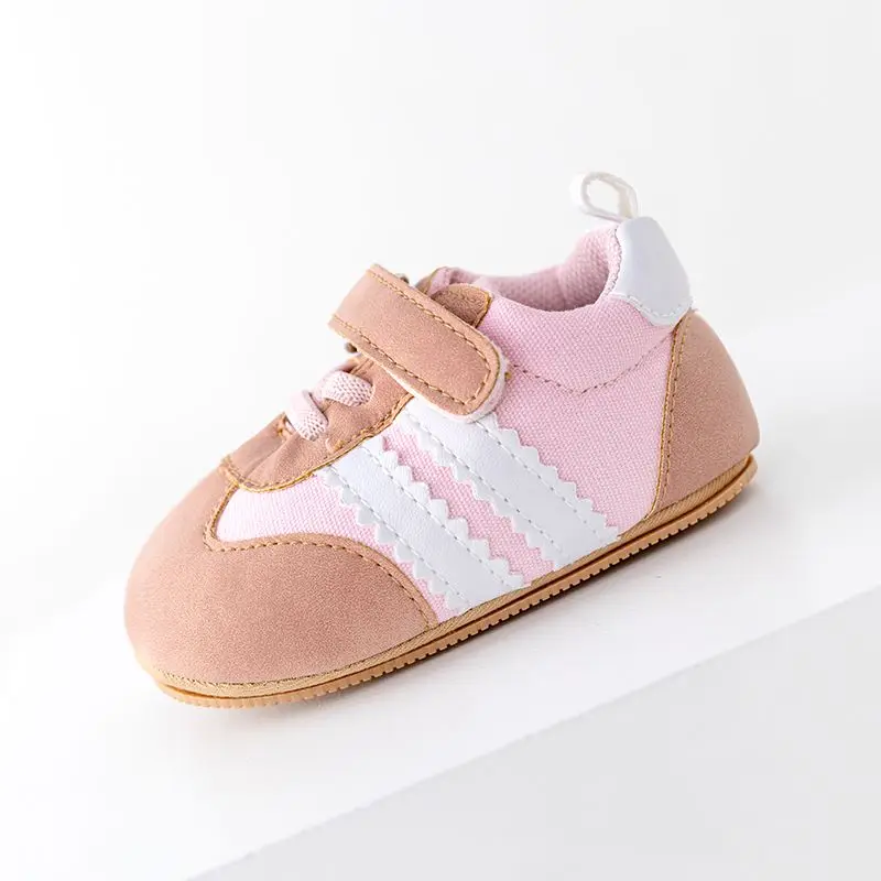 0-18 Months New Arrival High Quality Baby Toddler Sport Shoes Spring&autumn Hook&loop Casual Baby Shoes for Boys and Girls supplier