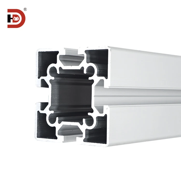 6060 European Standard Single Slot Industrial Extruded Aluminum Profile with 1.8 Thick Wall Thickness factory