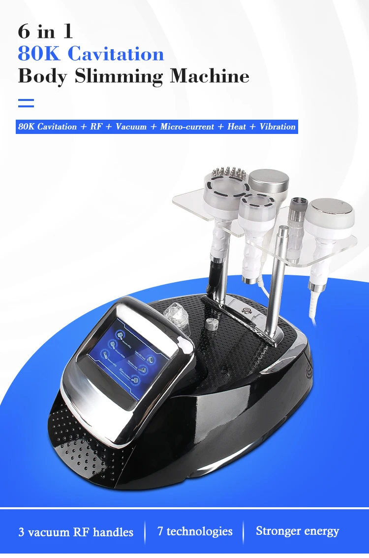 Konmison 6 In 1 Bio 80 K Cavitation Vacuum Fat 80k Ultrasonic