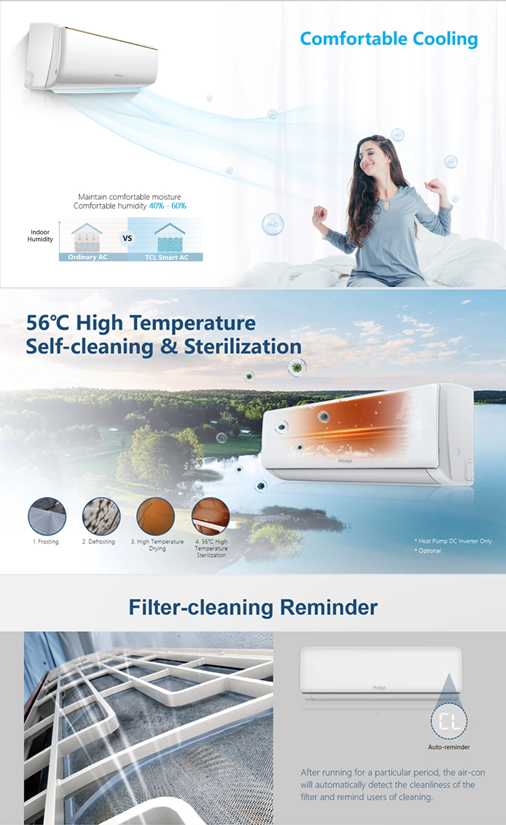 Split Air Conditioner, 36K, T1, R454B, R32 - detail 16