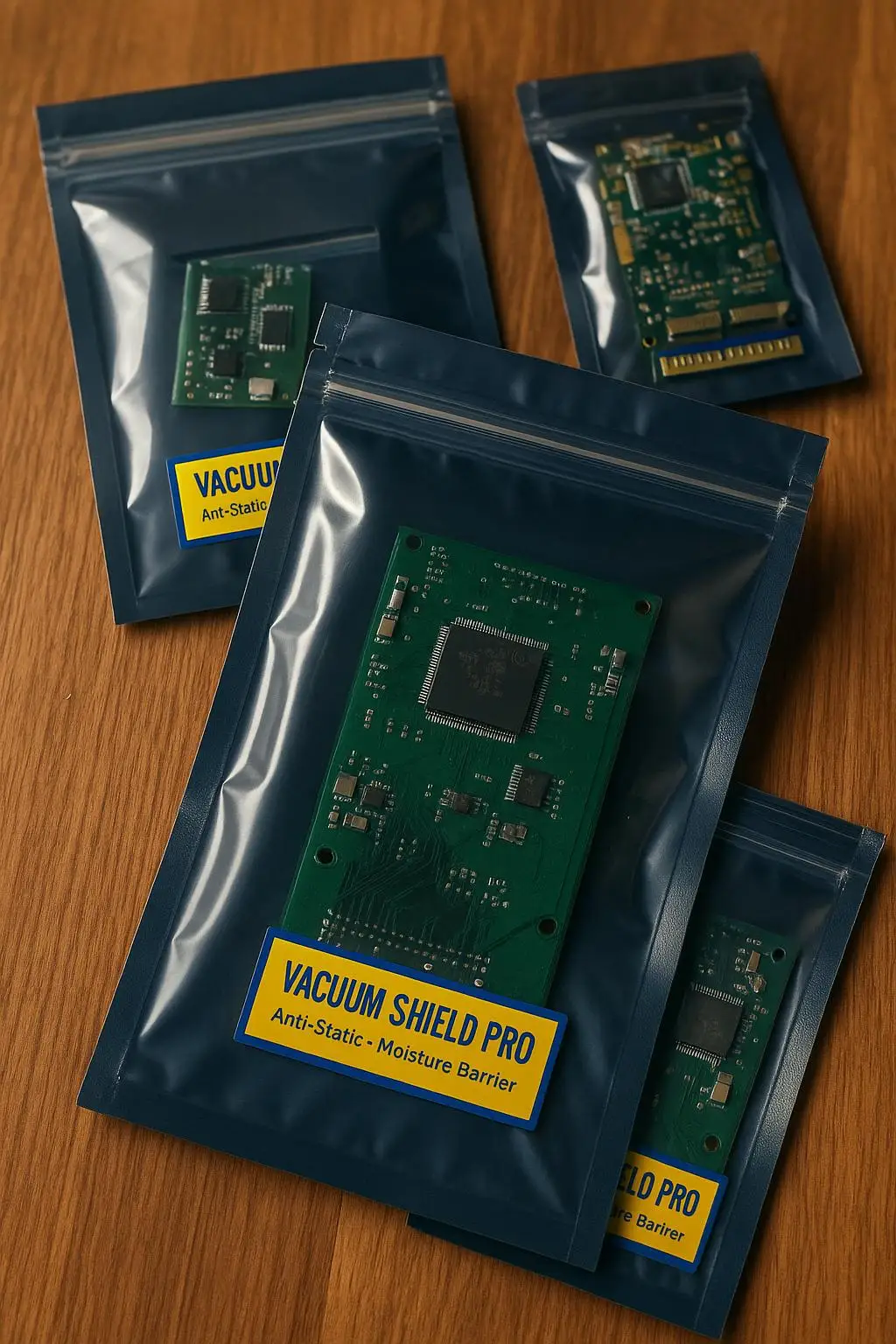Custom Printed Antistatic ESD Shielding Bag with Ziplock for Moisture Barrier Packaging of Sensitive Electronics - detail 6