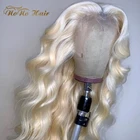 Wig Cheap Human Hair Lace Front Wig With Baby Hair 30 Inch 613 Hd Blonde Transparent Full Lace Wig