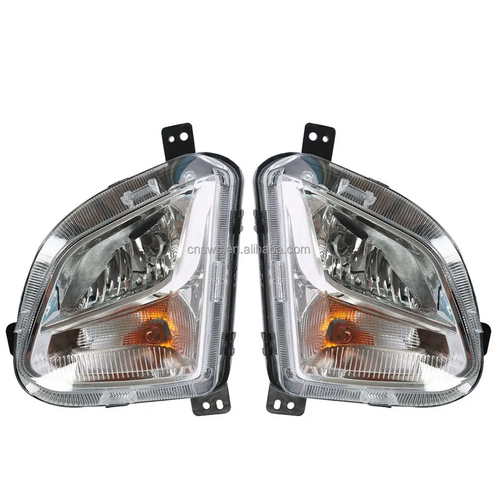 Fog Lamp Assembly For Chevy Equinox Clear Lens W Pair