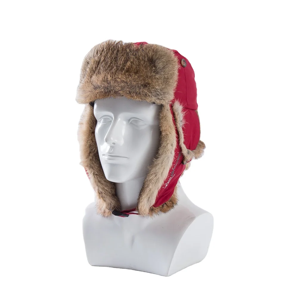 knitted ushanka