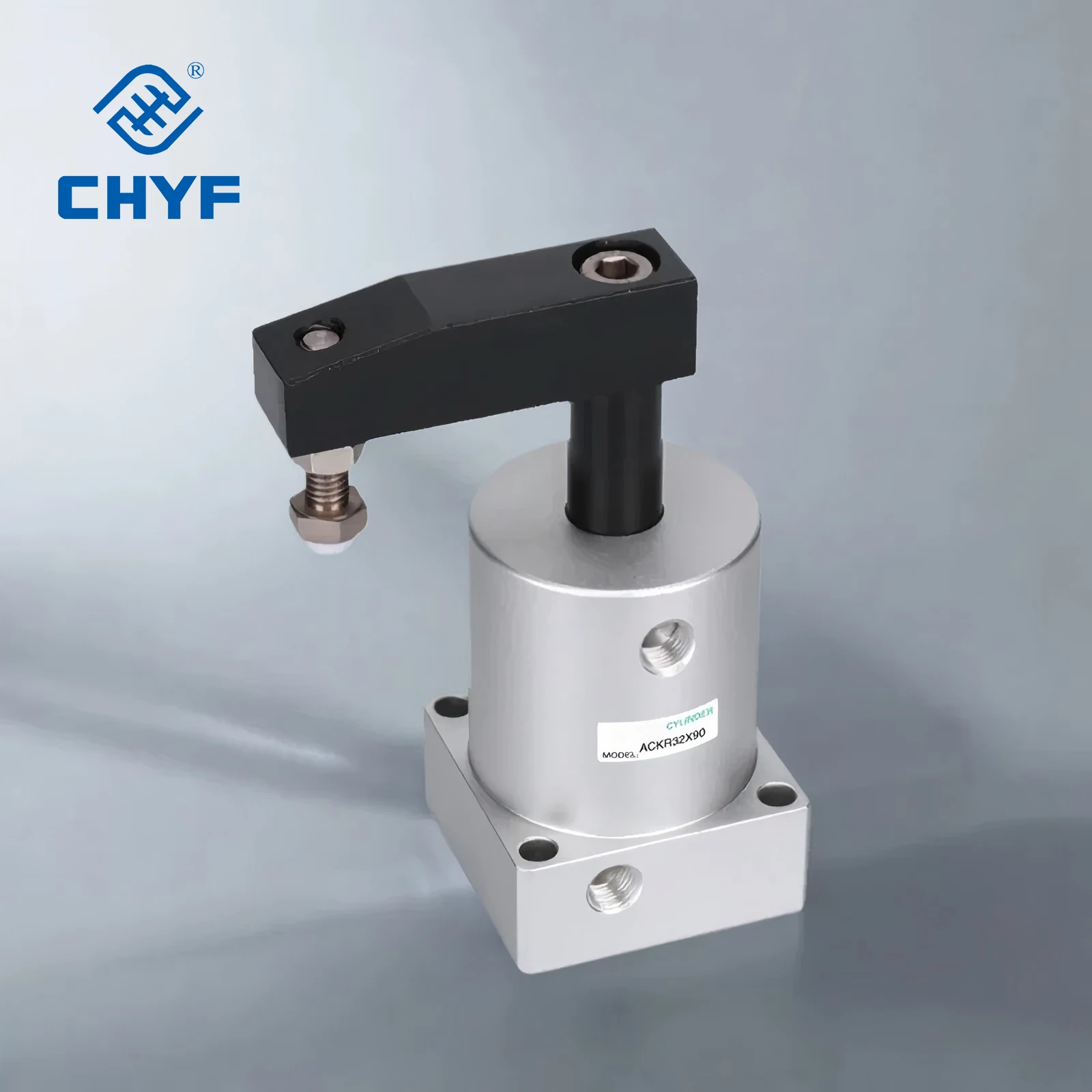 product airtac qck series rotary clamp cylinder double acting qckl12x10s qckl12x10sfb qckl12x10sm qckl12x10smfb-7