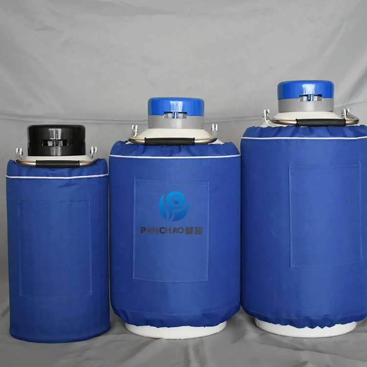 15l Laborato freezing equipment liquid nitrogen tank cryogenic container LN2 nitrogen dewar with lock cover less evaporation