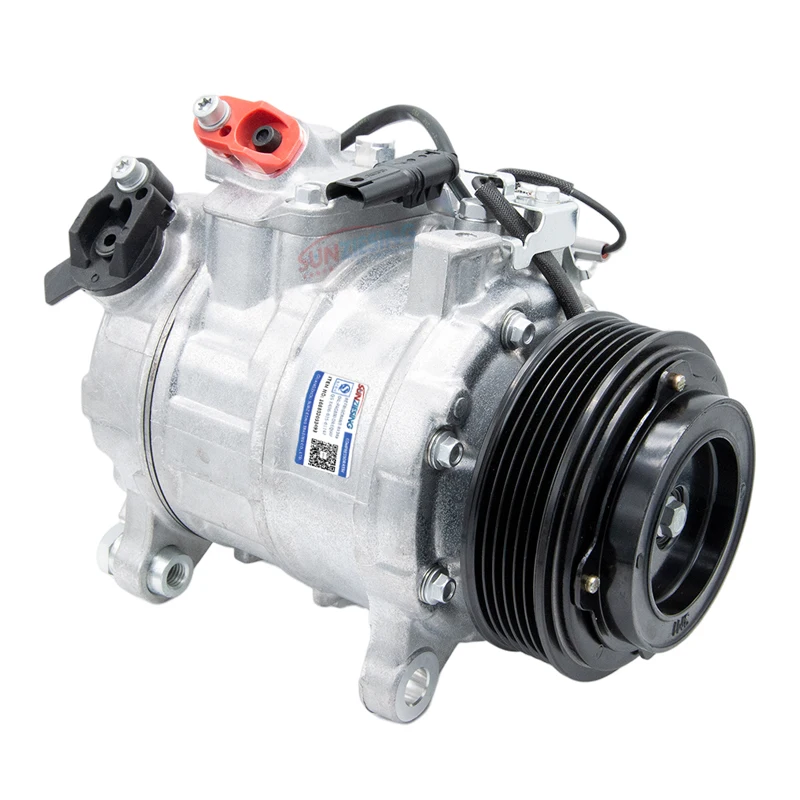 12v Dc Air Conditioner Car Compressor 7sbu17a 6pk For Bmw 3/5/x5/x6 F10