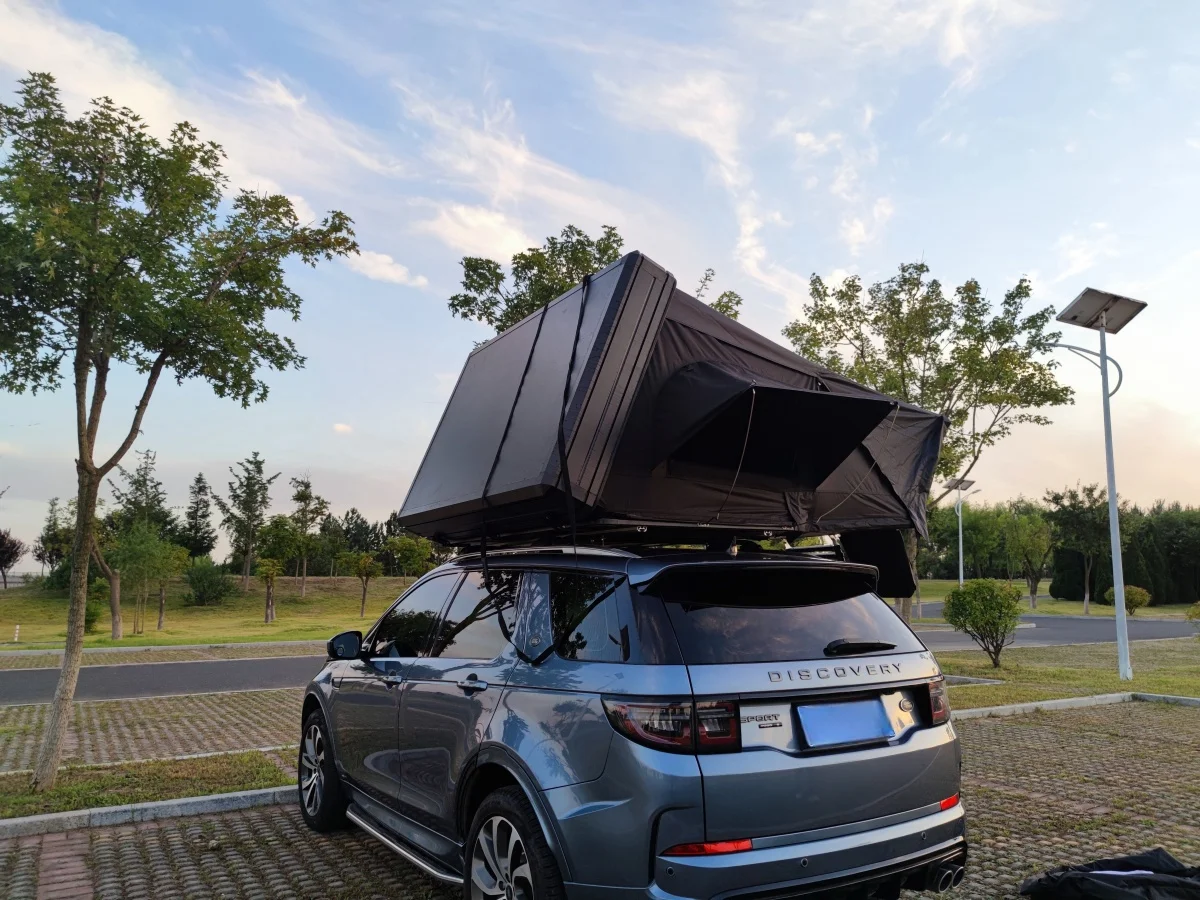 4 Season Large Hardshell Rooftop Tent with Annex for Outdoor Camping Available in 210*160*110 CM and 210*190*110 CM