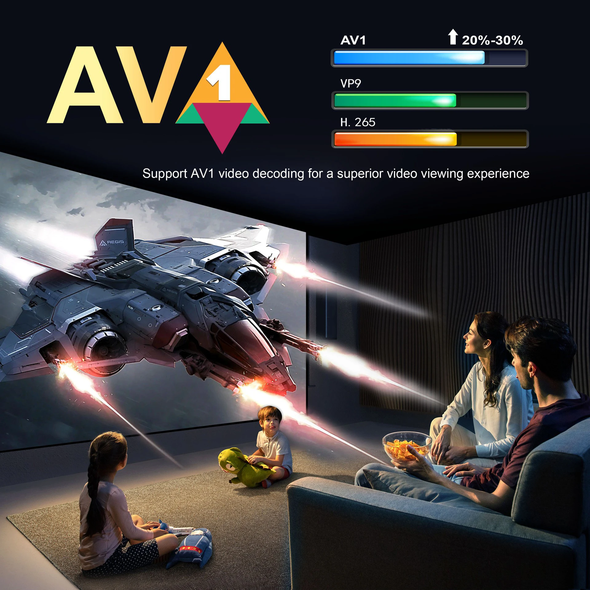 HCS98原始设备制造商定制高品质安卓13 Allwinner H313 4GB 64GB高清网络四核8k最热最热机顶盒4k测试