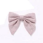 Clip Hair Clip High Quality Custom Fabric Bow Baby Hair Clip Design For Girls