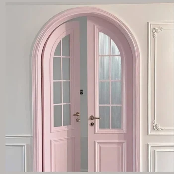 ALUFRONT Modern Exterior Double French Doors with 10 Years Warranty for Apartment & Hotel Use