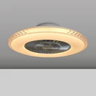 Fans 40w Fan Remote Control LED Ceiling Fans Cct 40W Model Ceiling Fan Living Room Light Decorating Fan Light