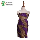 Batik African Batik Double-Faced Printed Garment Cloth 100% Cotton Dispersed
