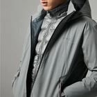 Jacket TOREAD Custom Simple Style Men Fleece Lined Jacket With Detachable Cap Type