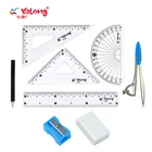 Compass Set Study Tool 8 In 1 High Quality Students Compass Sets With Ruler Advanced Drawing Tools