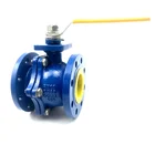 Operated 2 2pc Ball Valves Handle Operated 2pc Flange 2 Inch Ball Valves With Lock Device