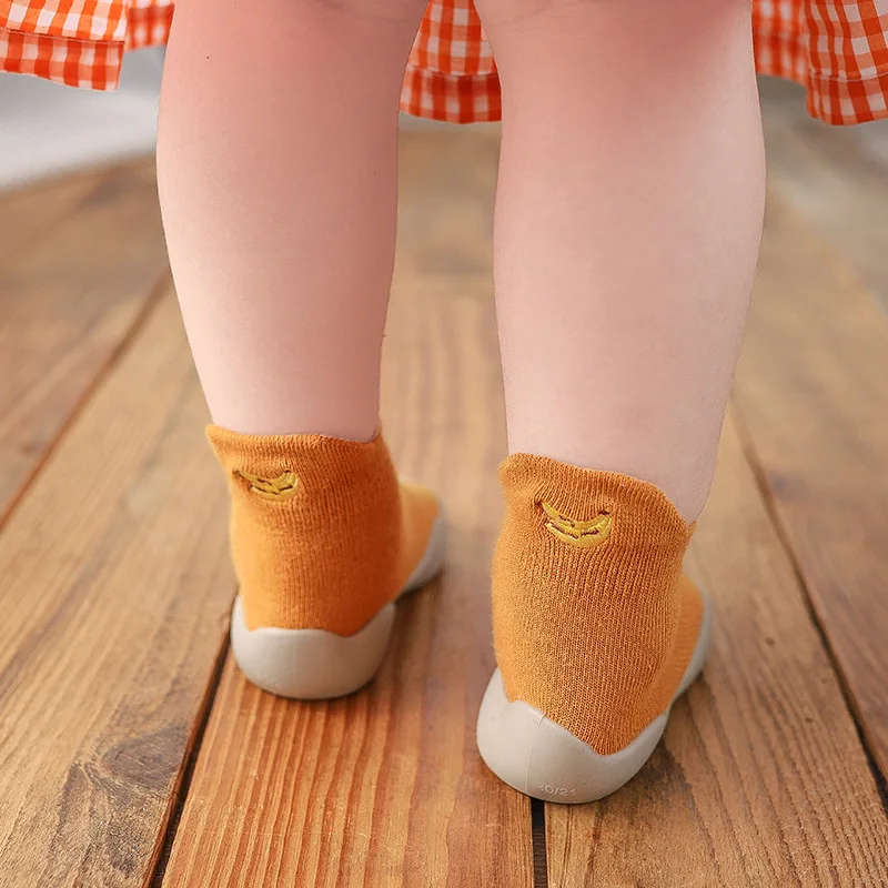Anti-Slip Cotton Baby Socks 6M - 2Y Skid Resistance Baby Socks Learn To Walk Low-Cut Baby Socks Shoes