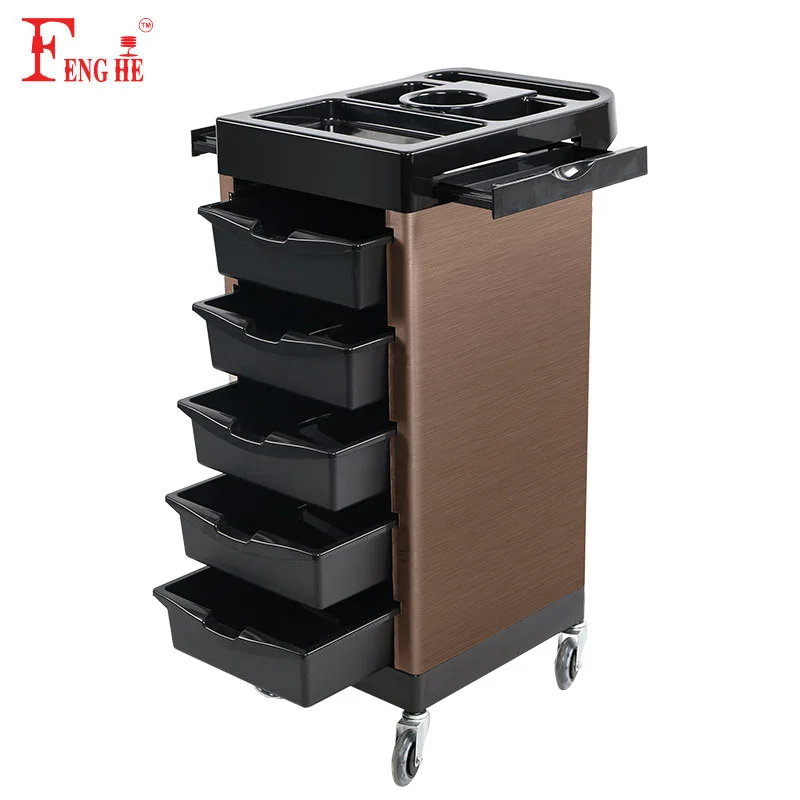 Wholesale barber supplies salon cart auxiliary cart for salon