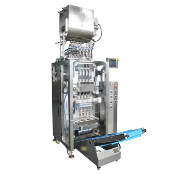 automatic multi lane 4 lanes honey sachet packing machine liquid sachet filling machine multi-function packaging machines