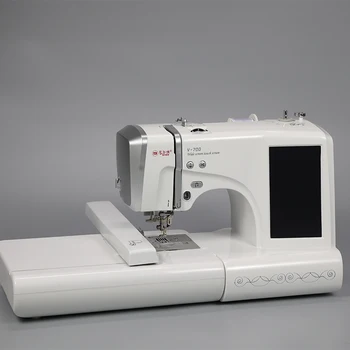 MYSEW V700 beginners home small computerized sewing automatic Embroidery Machine for household machine embroidery