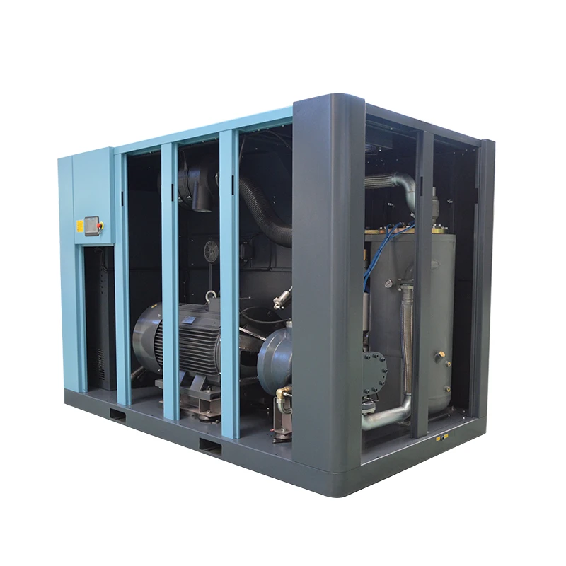 Factory Sale75kw 380v50hz Fixed Speed Pm Vsd Screw Air Compressor Industrial Equipments